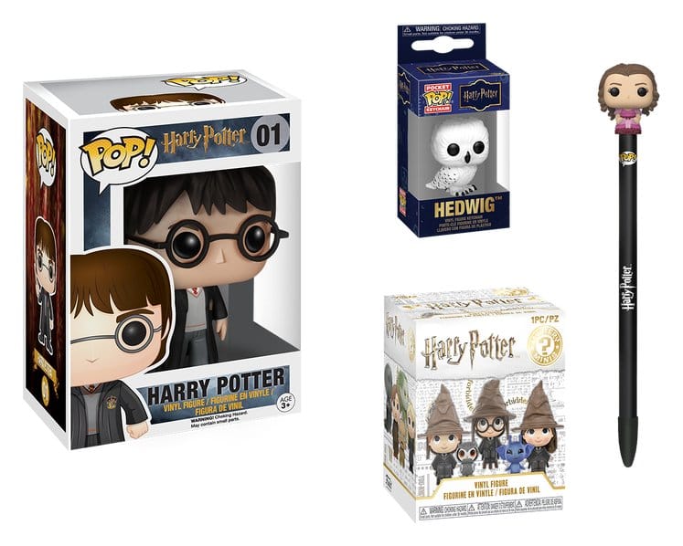 Harry Potter POP! Vinyl Figuren 4er-Pack Black Friday Bundle 9 cm