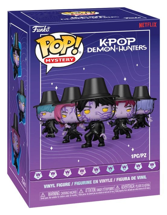 KPop Demon Hunters POP! Vinyl Figuren 6pcPDQBox 9 cm Blind Box Sortiment (6)
