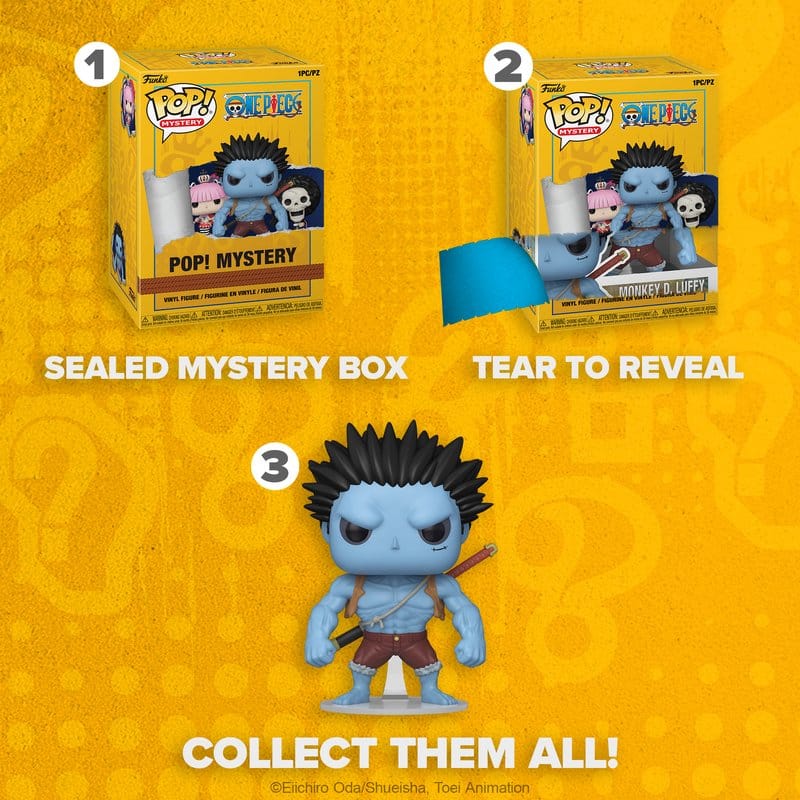 One Piece POP! Mystery Vinyl Figuren 9 cm Blind Box Sortiment (6)