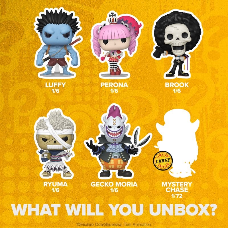 One Piece POP! Mystery Vinyl Figuren 9 cm Blind Box Sortiment (6)