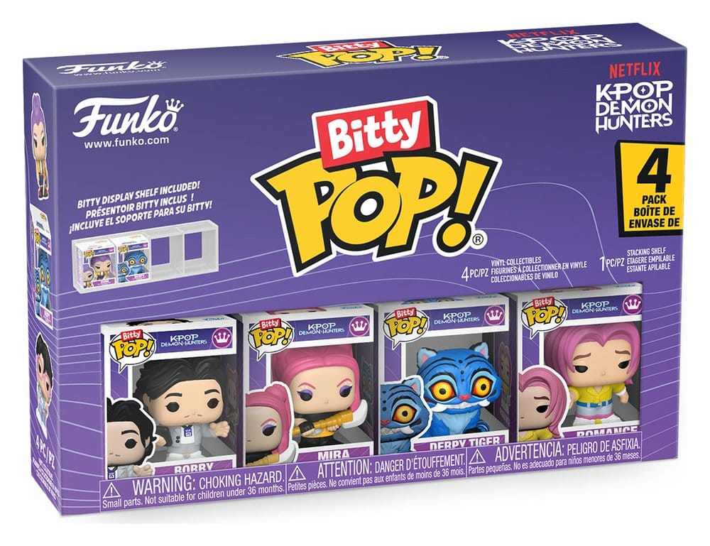 Netflix Bitty POP! Mini Figuren 4er-Pack Mira 2 cm