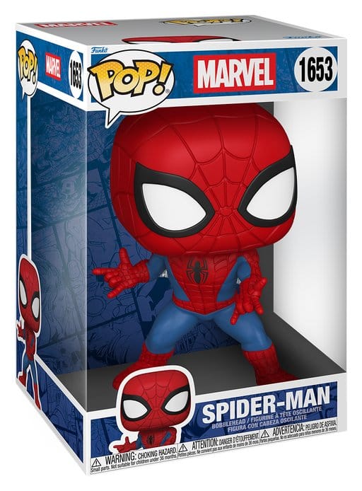 Marvel Comics Super Sized Jumbo POP! Vinyl Figur Spider-Man 25 cm 