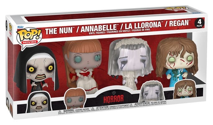 Warner Brothers POP! Vinyl Figuren 4er-Pack Horror 