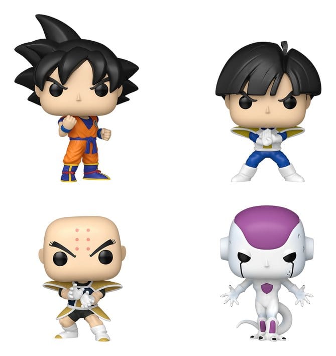 Dragon Ball POP! Vinyl Figuren 4er-Pack Refresh Bundle 9 cm