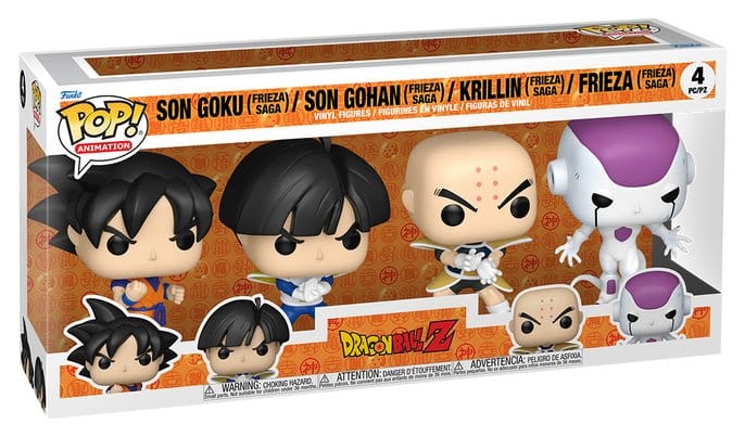 Dragon Ball POP! Vinyl Figuren 4er-Pack Refresh Bundle 9 cm