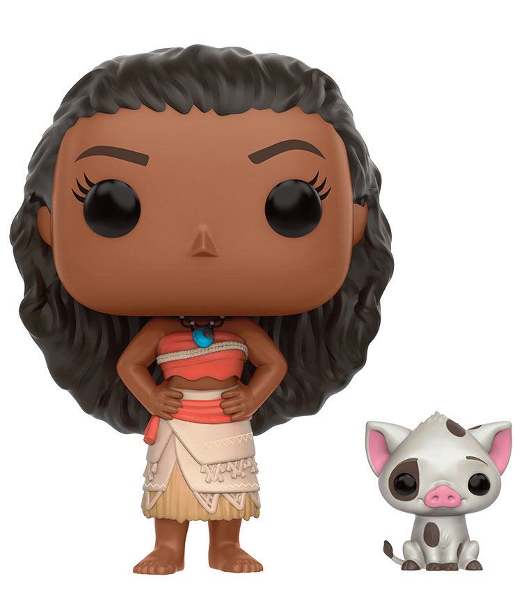 Vaiana POP! Disney Vinyl Figur Vaiana & Pua 9 cm