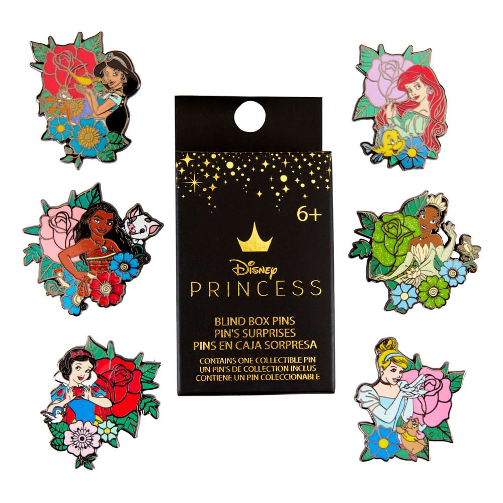 Disney Loungefly POP! Pin Ansteck-Pins Princess Tattoo 3 cm Sortiment (12)