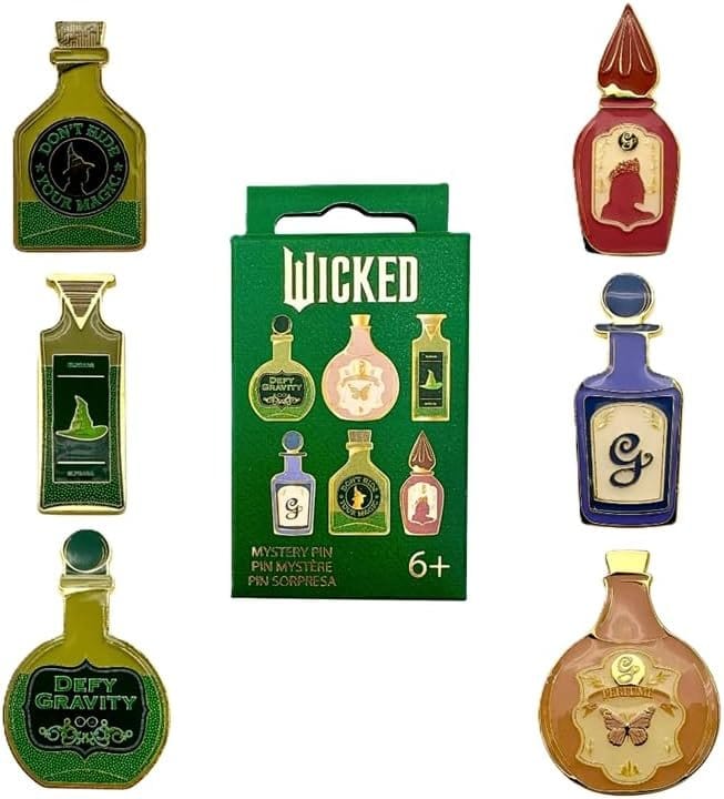 Wicked Ansteck-Pins Potion Bottles Blind Box Display (18)