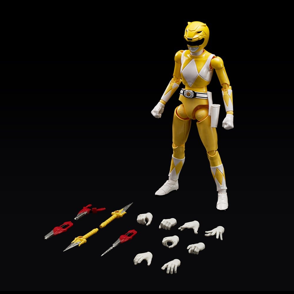 Power Rangers Furai Action Actionfigur Yellow Ranger 13 cm
