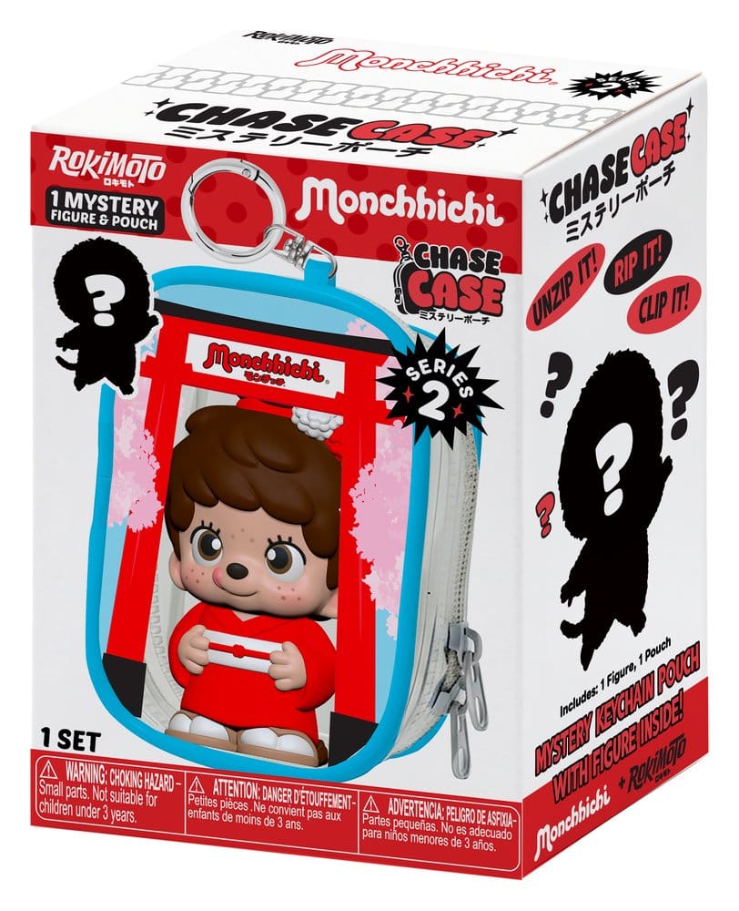 Monchhichi Chase Case Minifigur Blind Box Serie 2 9 cm