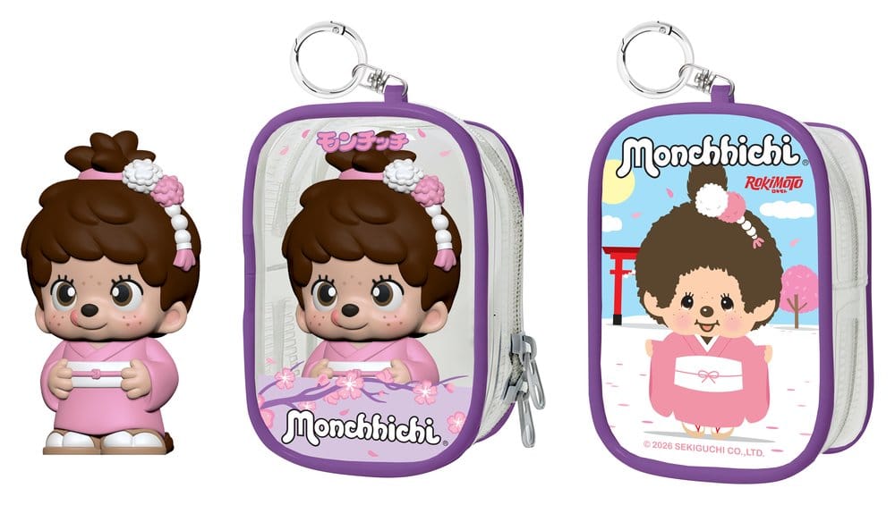 Monchhichi Chase Case Minifigur Blind Box Serie 2 9 cm