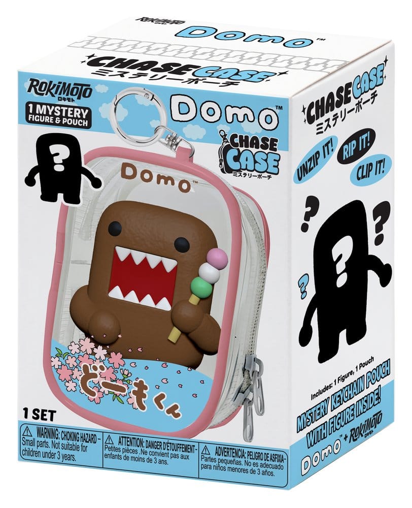 Domo Chase Case Minifigur Blind Box Serie 1 9 cm