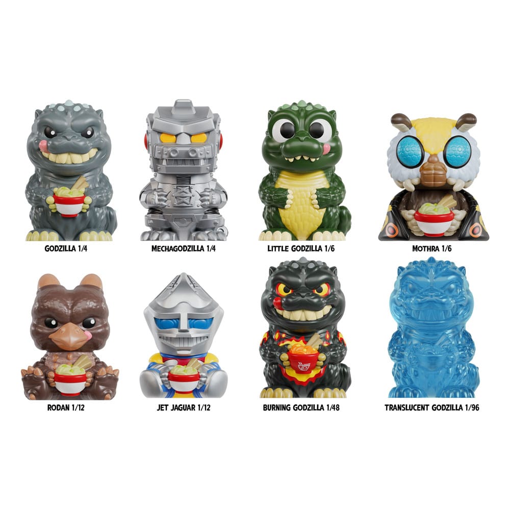Godzilla + Rokimoto Blind Box Figuren 10 cm Display (12)