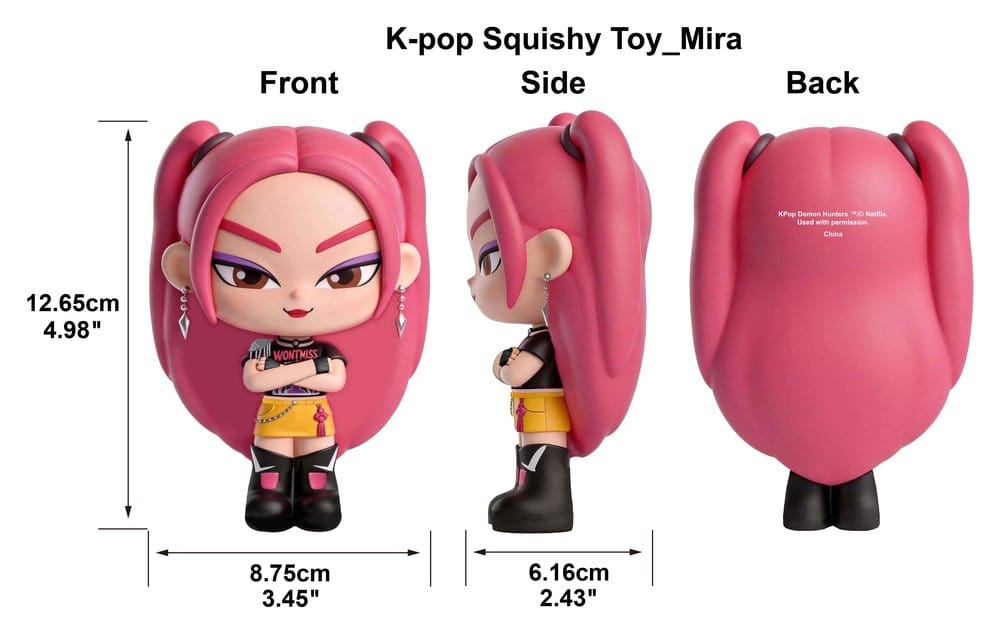 K-Pop Demon Hunters Squishy Figuren Display (6)
