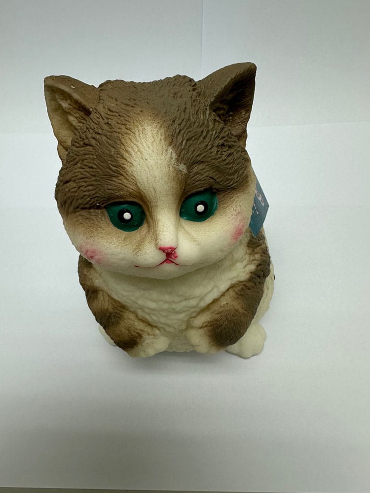 Fun Maker Squishy Fidget Toy Dark Brown Cat 11 cm 