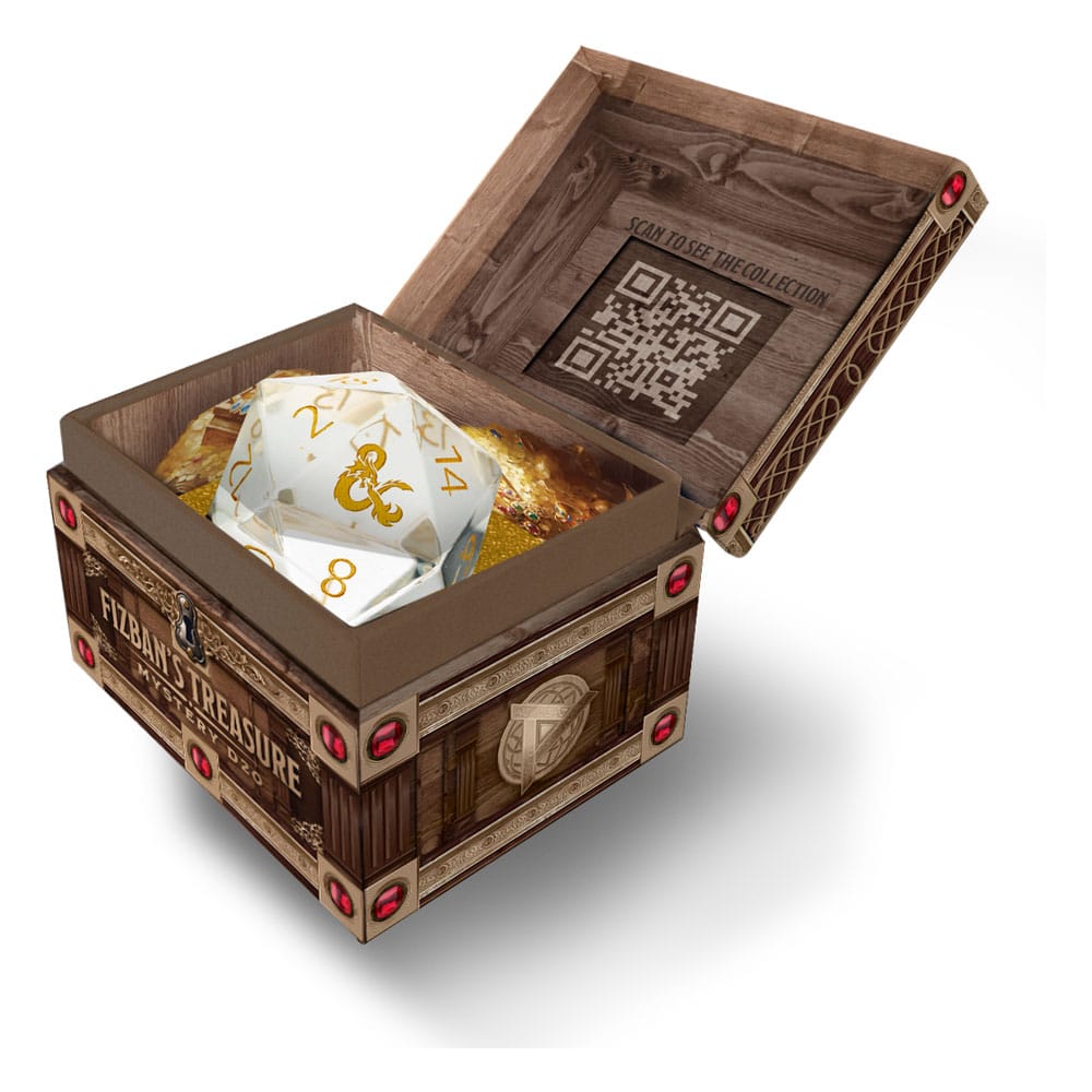 Dungeons & Dragons Blind Mystery Box Würfel Fizban's Treasure d20 25 mm