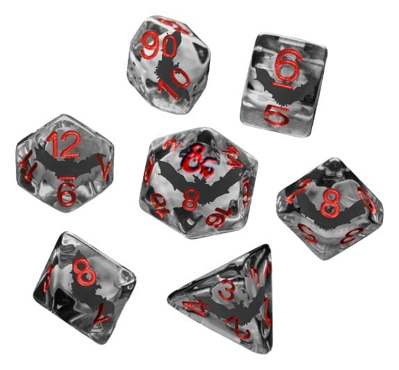 Dungeons & Dragons Ravenloft Würfel Set Inclusion Bats (7)
