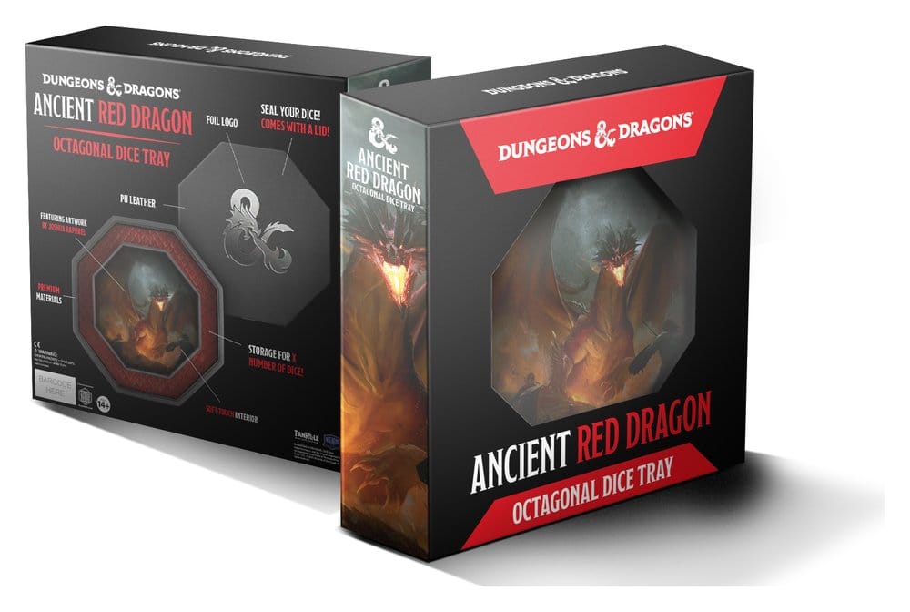 Dungeons & Dragons Würfelbrett Octagon mit Stauraum