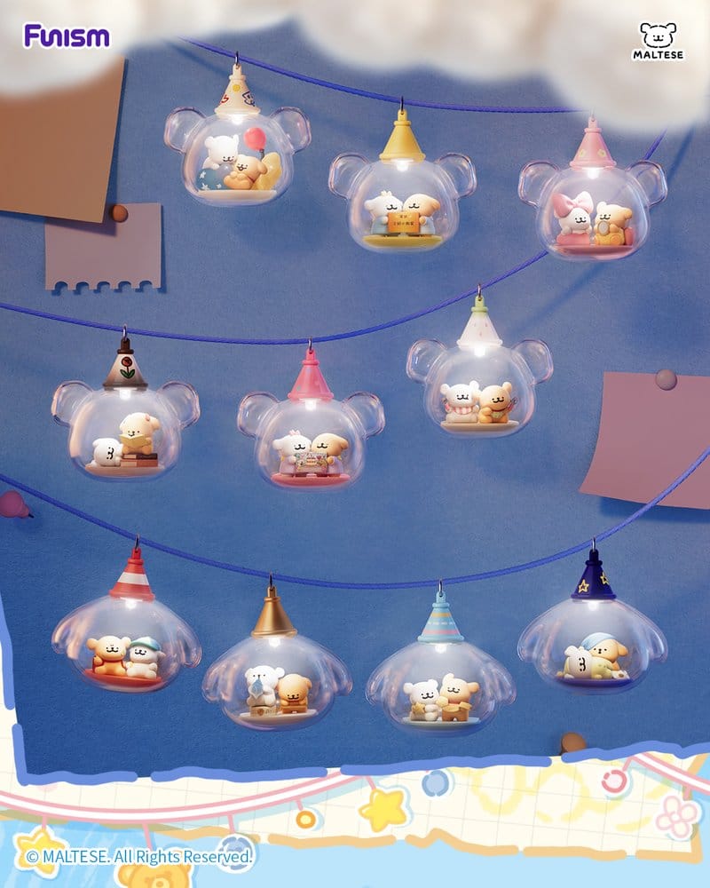 Maltese Childhood Days Series Minifigur Blind Box Display (8)