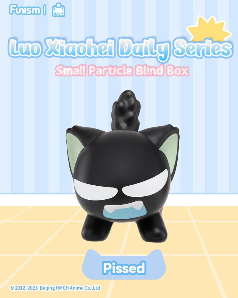 Luo Xiaohei Blind Box Minifiguren Q face Series 1 3 cm Display (4)             