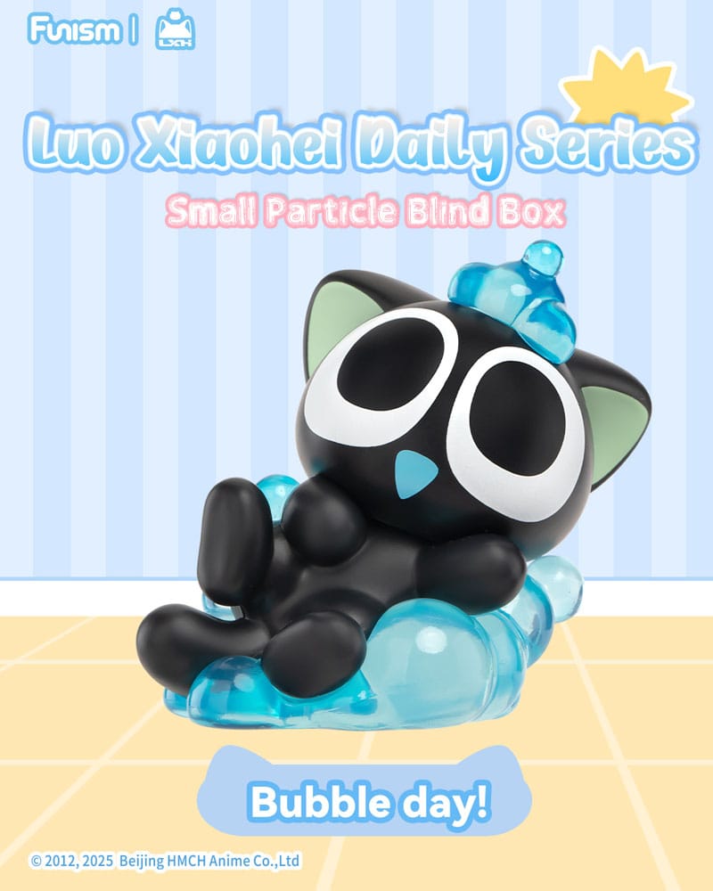 Luo Xiaohei Blind Box Minifiguren Q face Series 1 3 cm Display (4)             