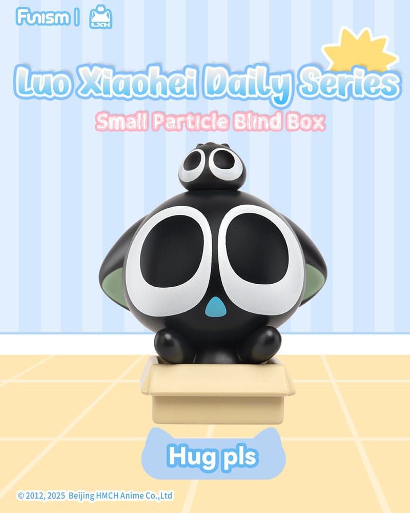 Luo Xiaohei Blind Box Minifiguren Q face Series 1 3 cm Display (4)             