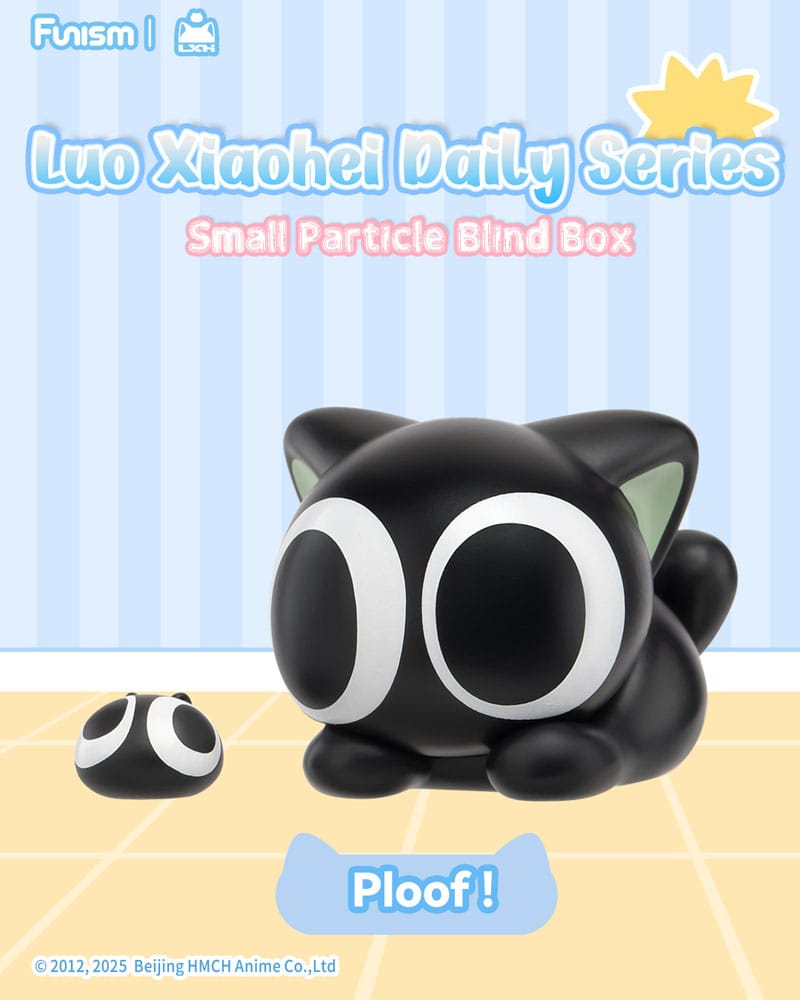 Luo Xiaohei Blind Box Minifiguren Q face Series 1 3 cm Display (4)             