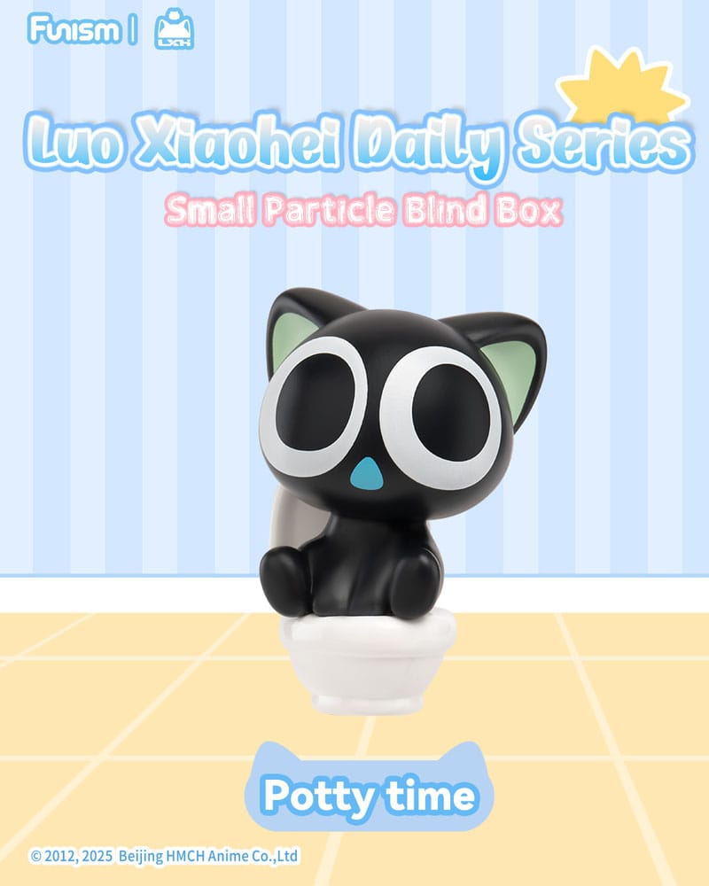 Luo Xiaohei Blind Box Minifiguren Q face Series 1 3 cm Display (4)             