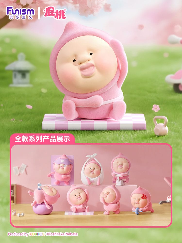 Kobitos Blind Box Minifiguren Gym Challenges Series 8 cm Display (6)             