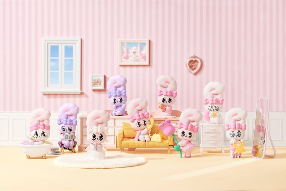 Esther Bunny Blind Box Minifiguren Young Blossom Series 10 cm Display (8)             