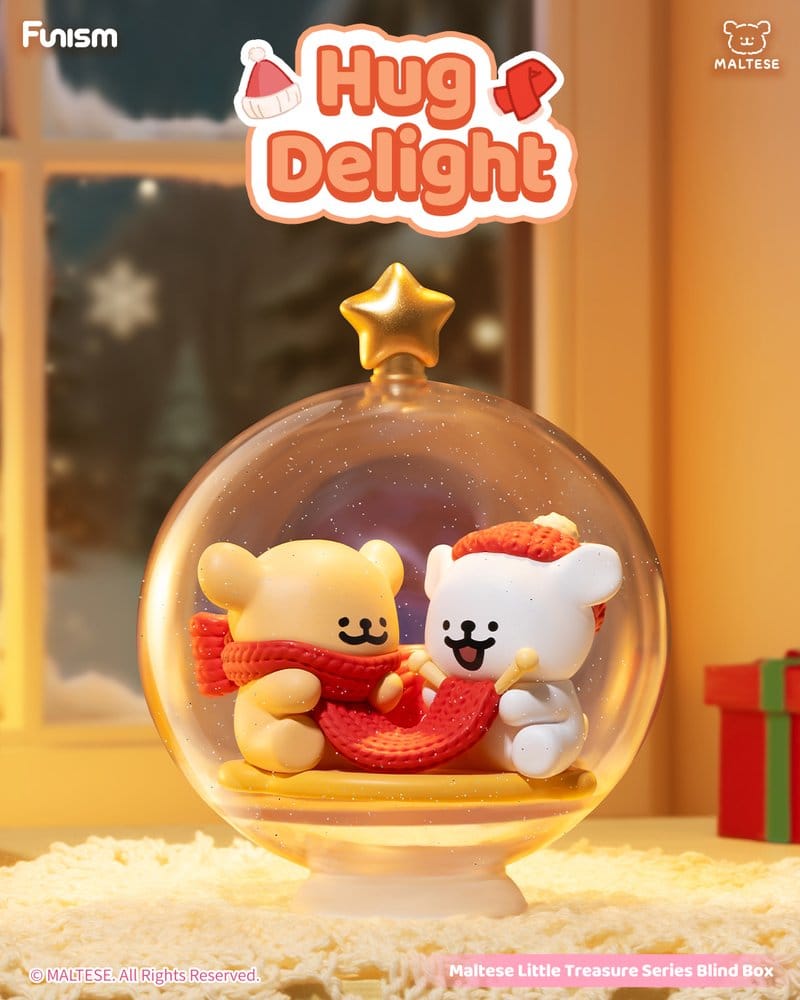 Maltese Blind Box Minifiguren Little Treasure Series 10 cm Display (6)             