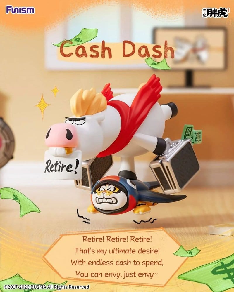 Alexander The Fat Tiger Blind Box Minifiguren The Real Crazy Horse Display (8)             