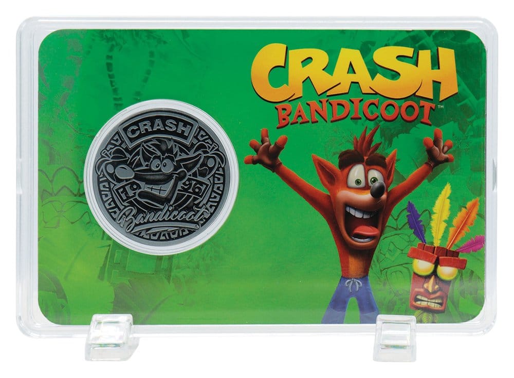 Crash Bandicoot Sammelmünze Presentation Limited Edition