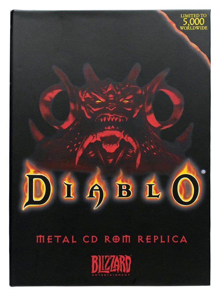 Diablo Replik 30th Anniversary CD-ROM Limited Edition 11 cm