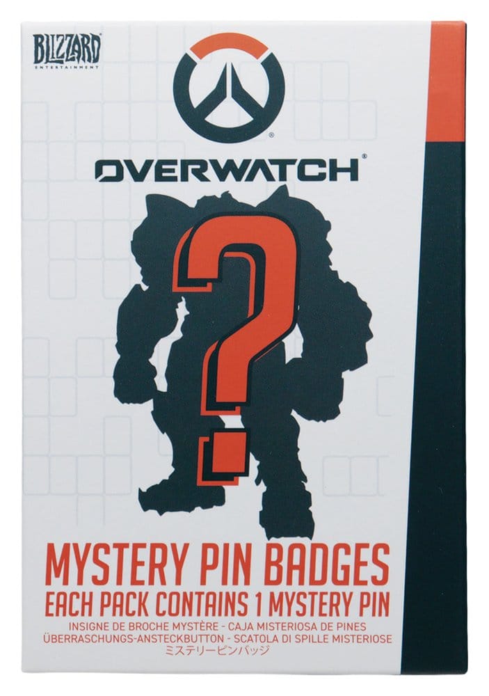 Overwatch Mystery Ansteck-Pins Blind Box Sortiment (12)