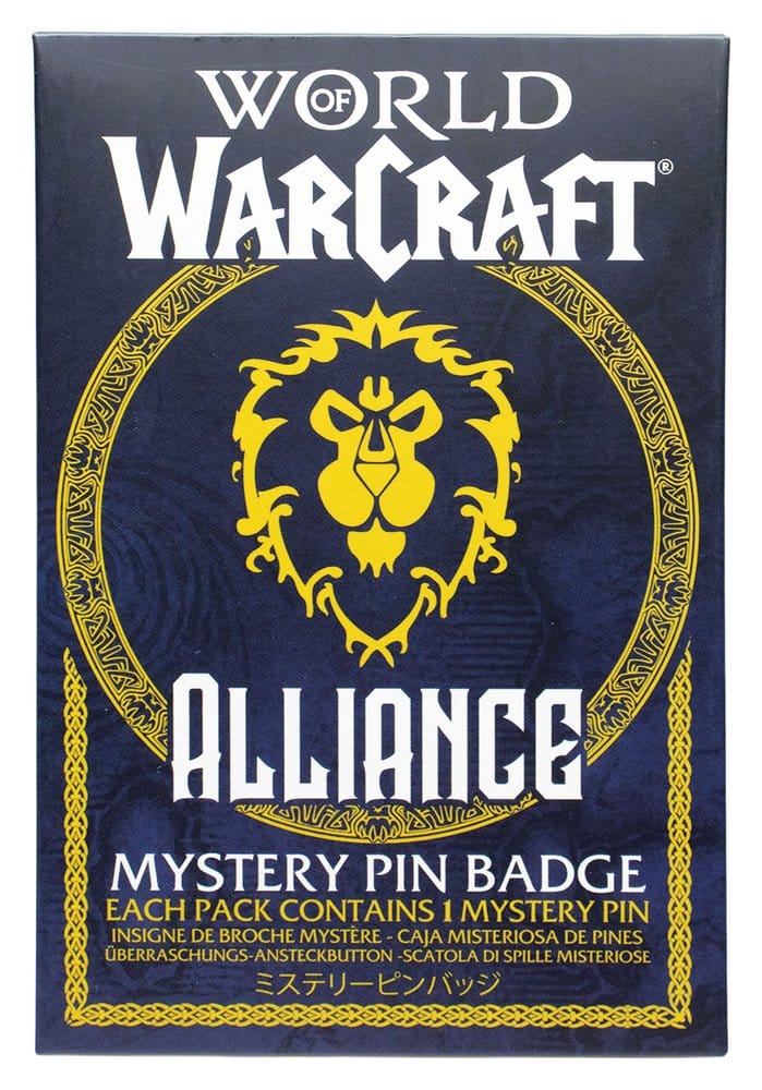 World of Warcraft Alliance Ansteck-Pins Blind Box Display (12)