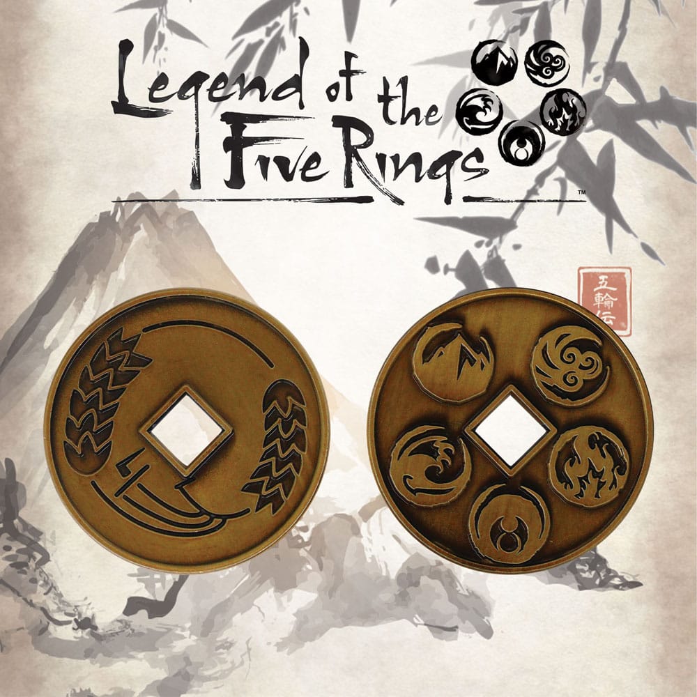 Legend of the Five Rings Sammelmünze Koku Limited Edition