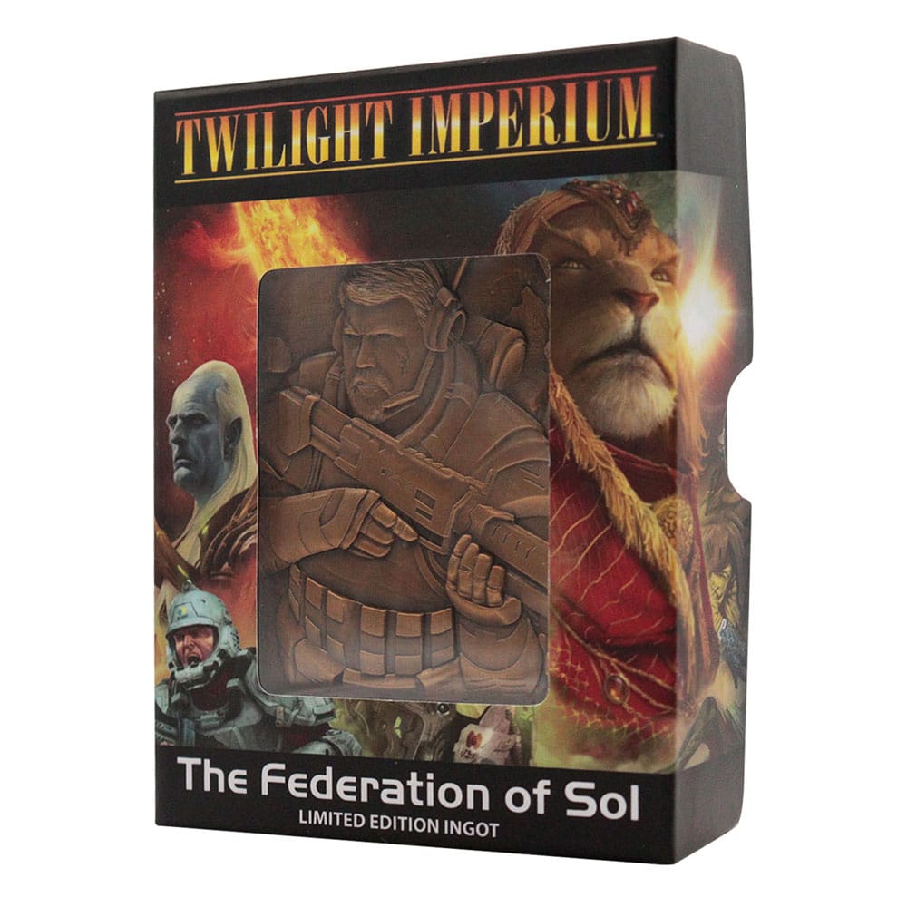Twilight Imperium Metallbarren The Federation of Sol Limited Edition 
