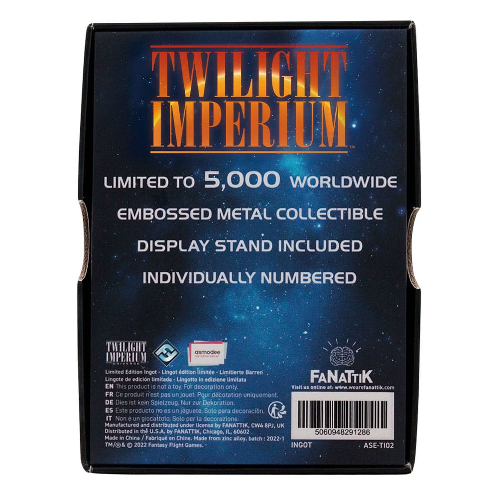 Twilight Imperium Metallbarren The Federation of Sol Limited Edition 
