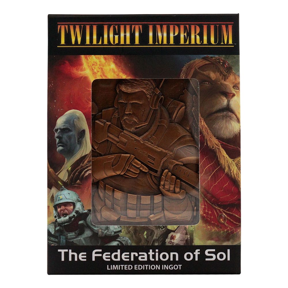 Twilight Imperium Metallbarren The Federation of Sol Limited Edition 