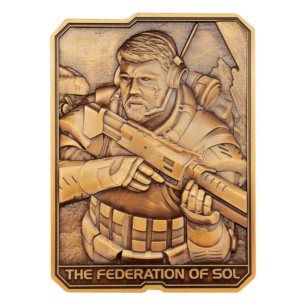 Twilight Imperium Metallbarren The Federation of Sol Limited Edition 