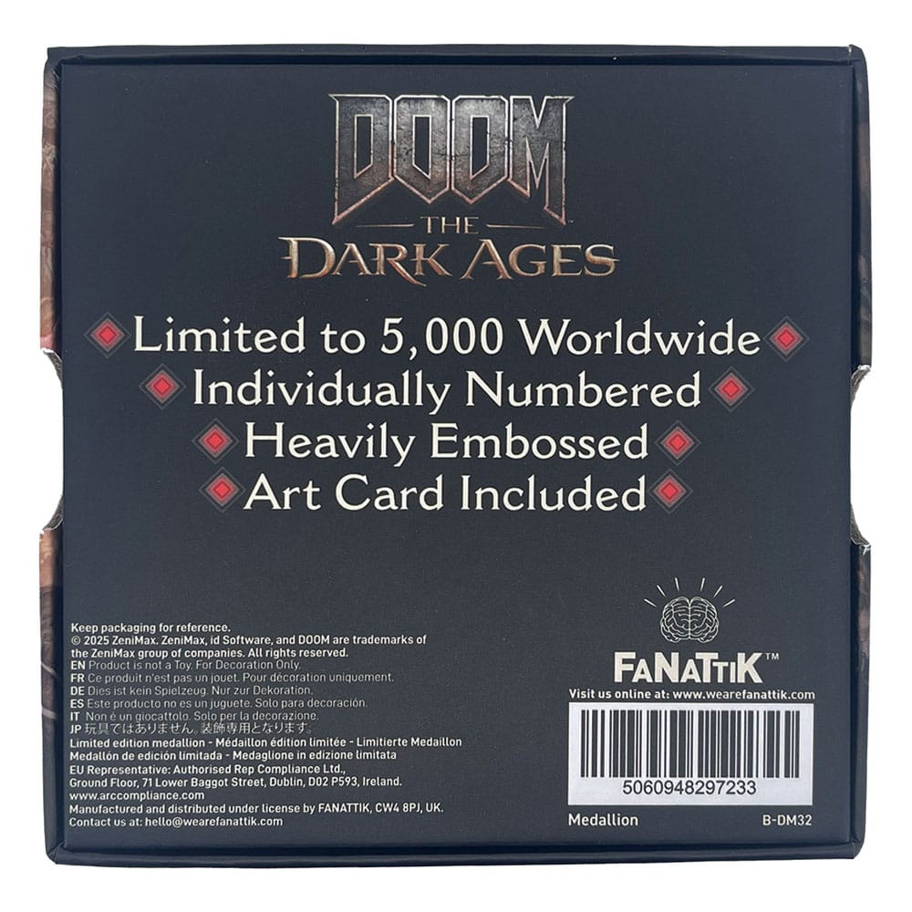 Doom: The Dark Ages Medaille Saw Shield   