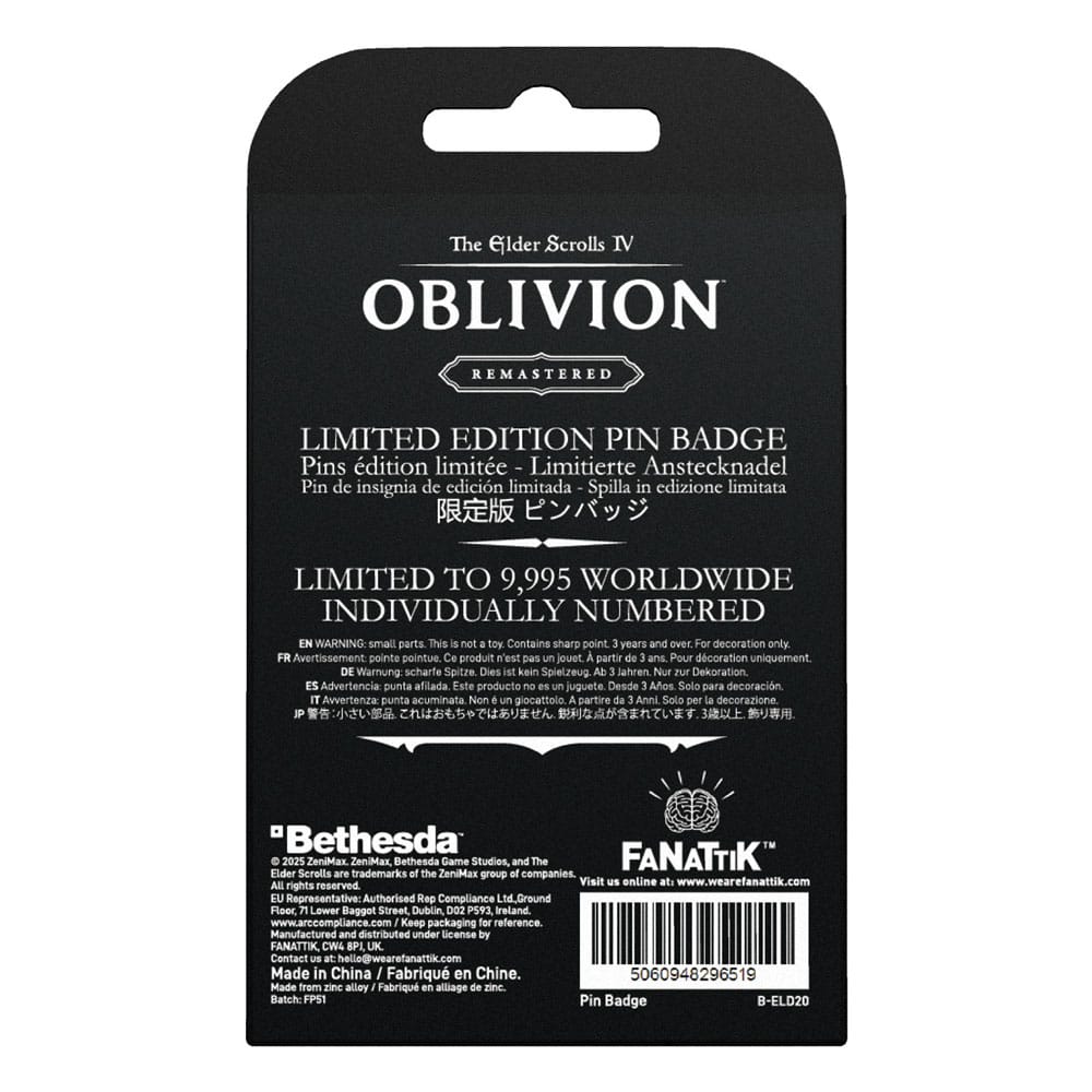 The Elder Scrolls IV: Oblivion Ansteck-Pin Adoring Fan 