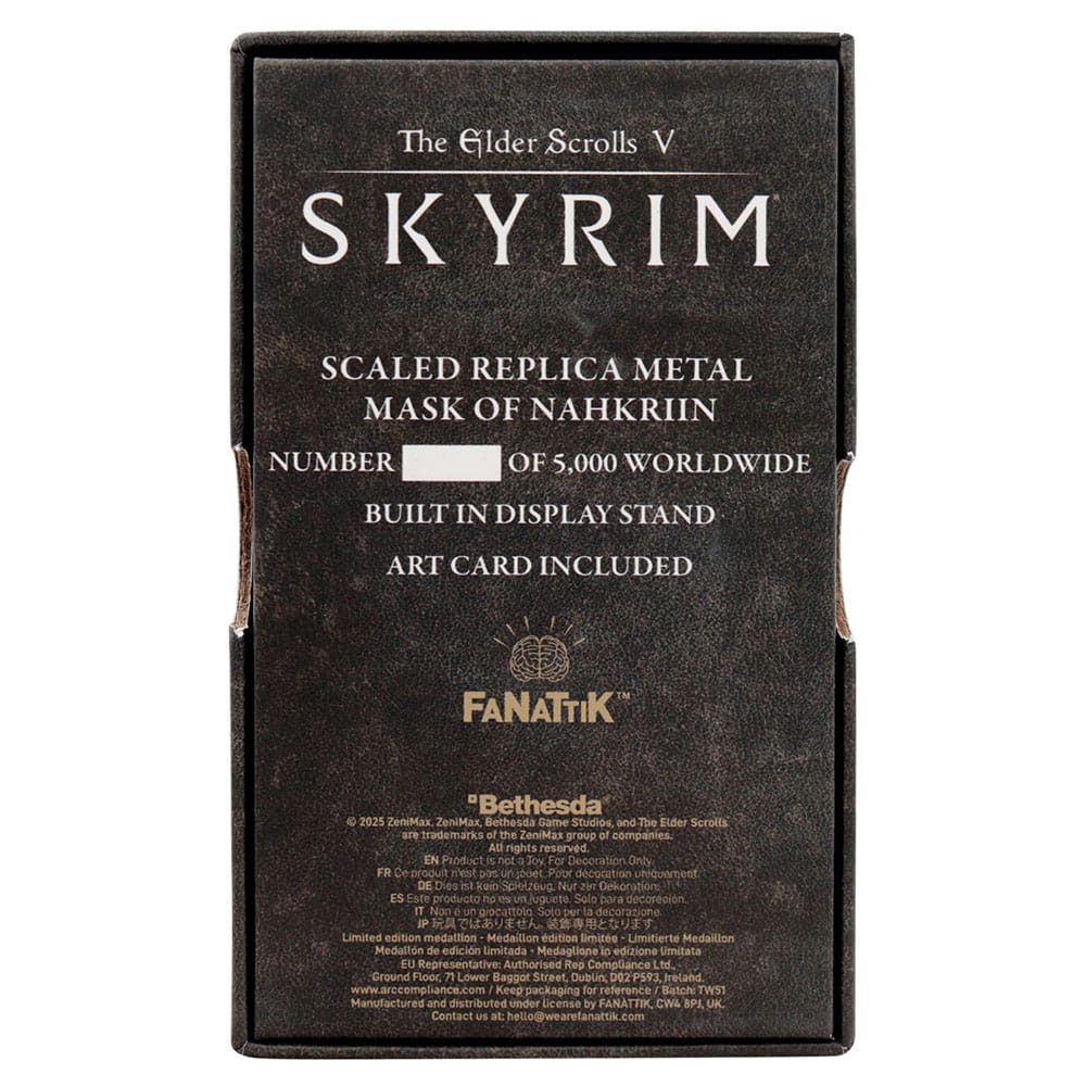 The Elder Scrolls V Replik Skyrim Nahkriin Dragon Priest Mask Limited Edition