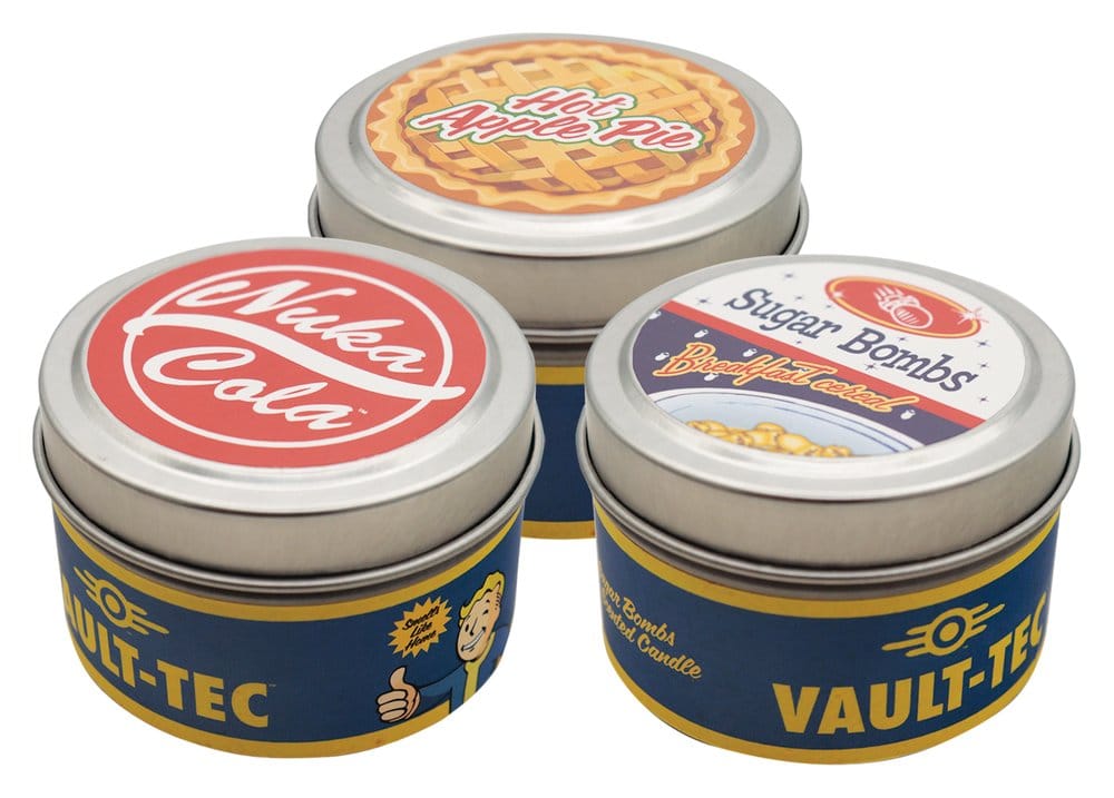 Fallout Duftkerzen 3er-Pack Vault Dweller's 6 cm     