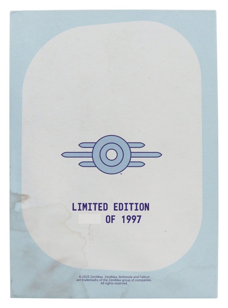 Fallout Metallbarren mit Album S.P.E.C.I.A.L. Perk Card Collector’s Album