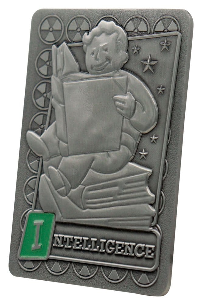 Fallout Metallbarren mit Album S.P.E.C.I.A.L. Perk Card Collector’s Album