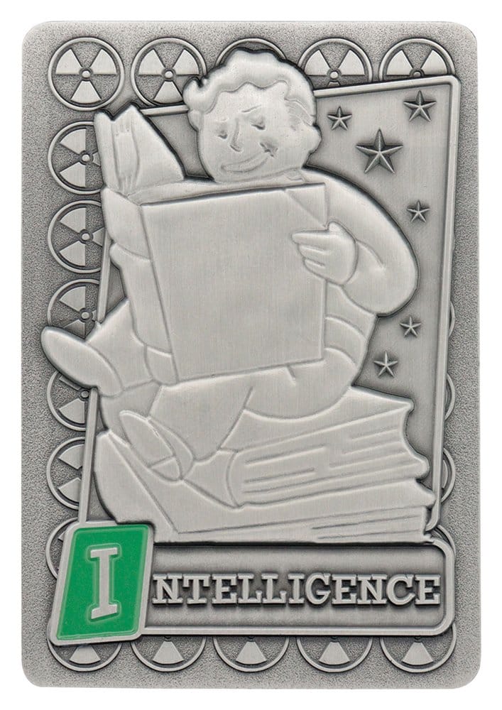 Fallout Metallbarren mit Album S.P.E.C.I.A.L. Perk Card Collector’s Album