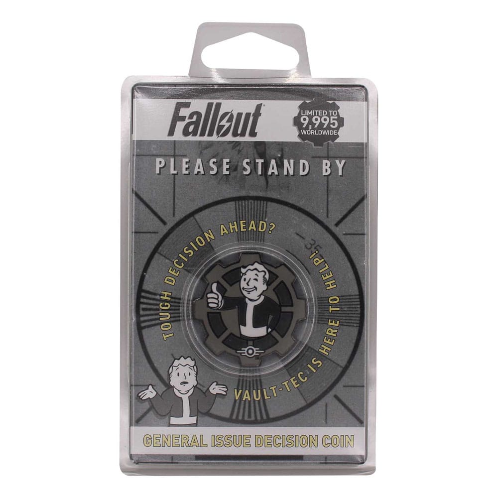 Fallout Sammelmünze Decision Black & White Limited Edition     