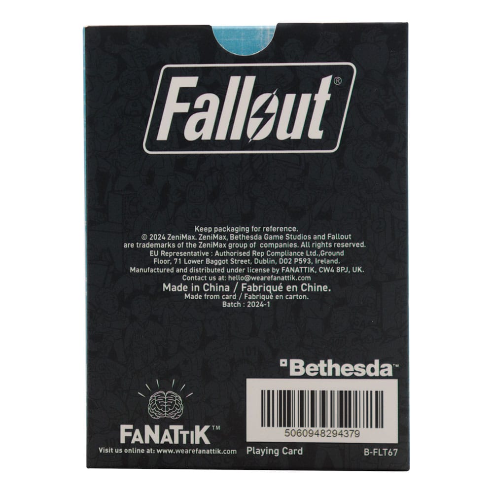 Fallout Spielkarten Display (12)  